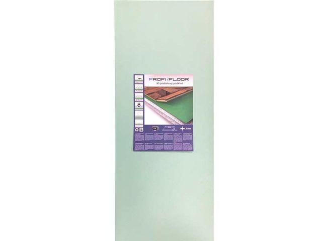 Obrázek produktu Podložka PROFI FLOOR XPS pod laminát. podlahy - desky, 3x500x1200mm, bal.6m2