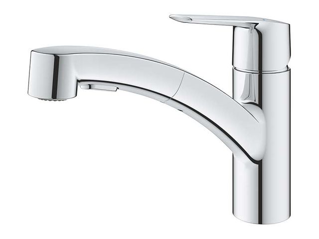Obrázek produktu Baterie dřezová Grohe Start, vytahovací duální sprška, chrom