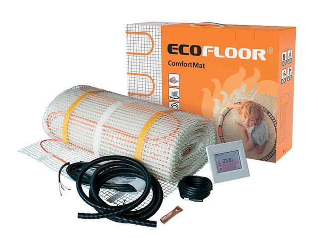 Obrázek produktu Sada termostatu a rohože pro vyhřívání podlah Comfort Mat 160 W/m2 - 0,5m2 /70W