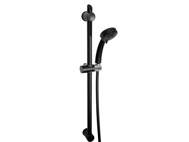 Obrázek produktu Set sprchový tyč 74, 3-polohová sprcha, plast. hadice 150 cm, černý