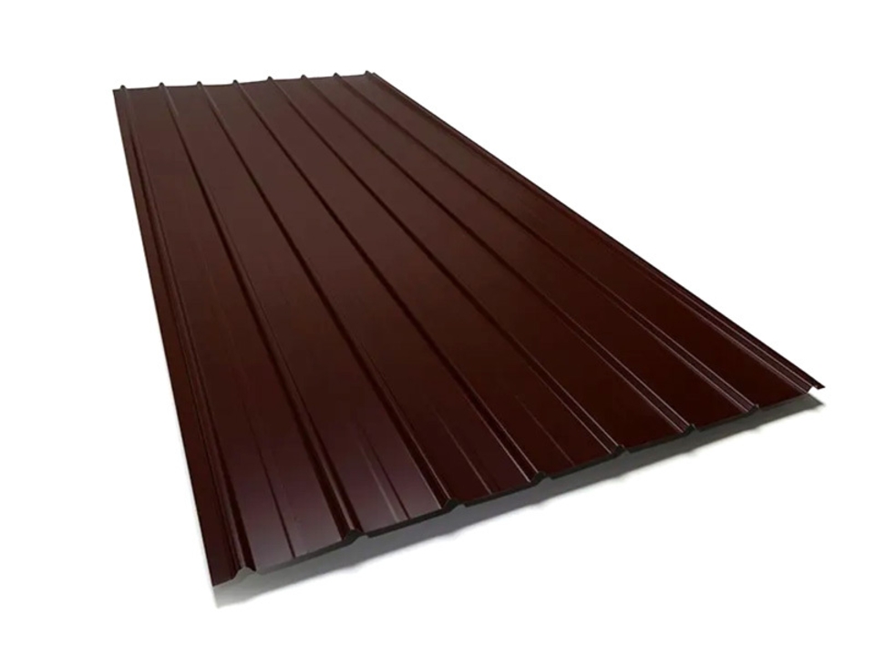 Plech trapézový H12+ hnědý 0,4x906x2000mm. EAN: 5948988033229