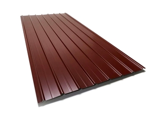 Plech trapézový H12+ červený 0,4x906x2000mm