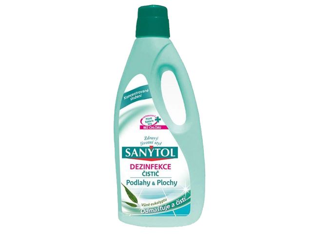 Obrázek produktu Sanytol dezinfekční čistič na podlahy a plochy eukalyptus 1 l