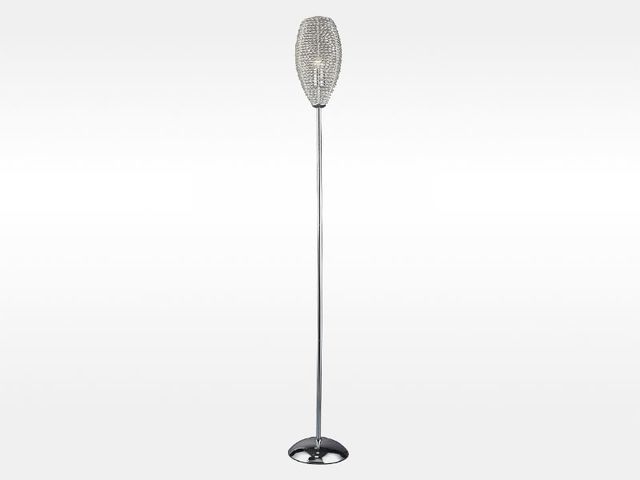 Obrázek produktu Lampa stojací 1xE27/60W,ALU lesklý chrom, v.150cm,pr.18cm