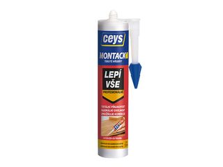 Lepidlo Ceys Montack profesional bílé, kartuš 300ml