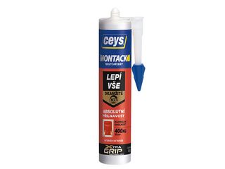 Lepidlo Ceys Montack Express bílé, kartuš 450g