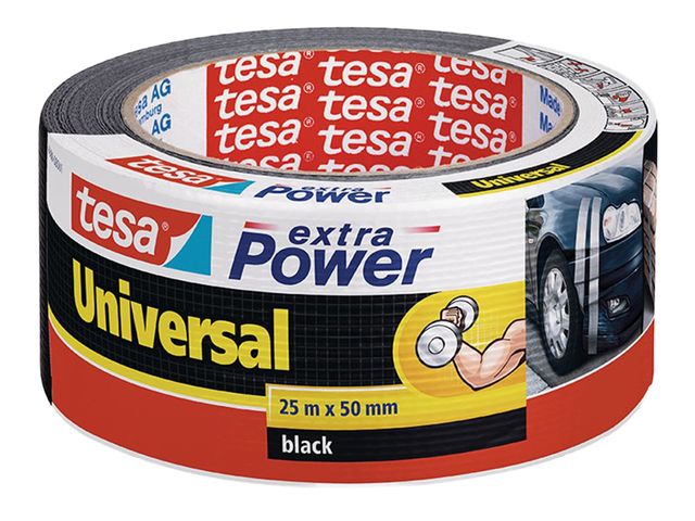 Obrázek produktu Páska univerzální černá, 25m x 50mm