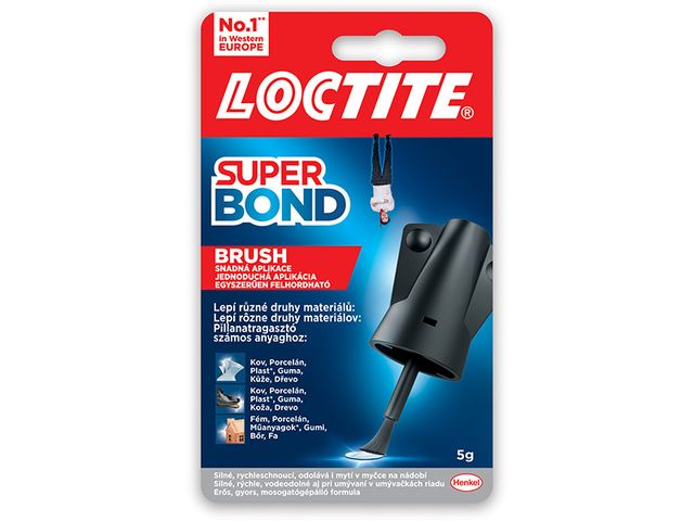 Obrázek produktu Lepidlo sekundové Loctite Super Bond Brush, 5g