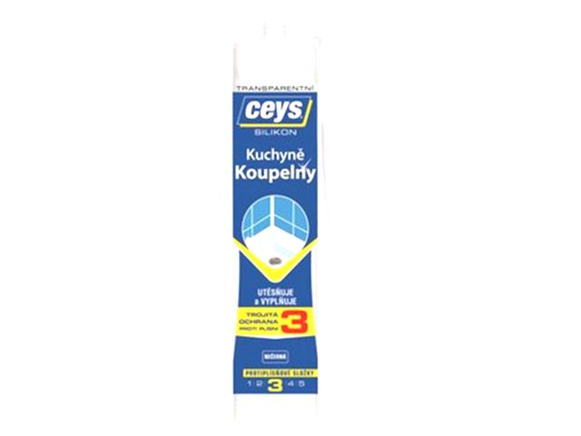 Obrázek produktu Silikon koupelny a kuchyně transparentní 280 ml