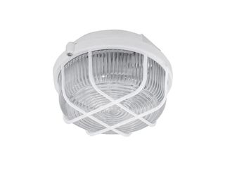 Svítidlo venkovní kruh 100W plast bílá