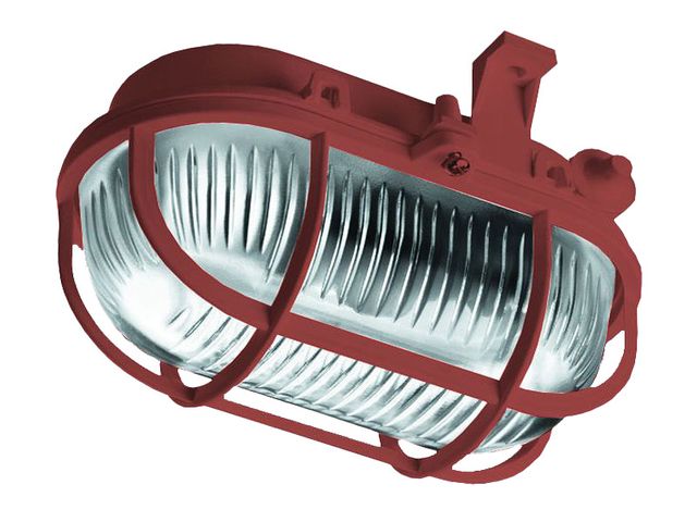 Obrázek produktu Svítidlo venkovní ovál 60W plast hnědá