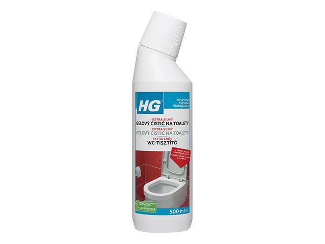 Obrázek produktu HG extra silný gelový čistič na toalety 500 ml
