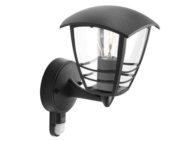 Obrázek produktu Sv.venkovní Creek 60W PIR nástěnné černé