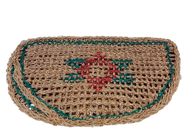 Obrázek produktu Rohožka půlkruh, mořská tráva 35x60cm, mix vzorů