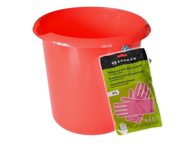 Obrázek produktu Kbelík 2010,10 l + rukavice