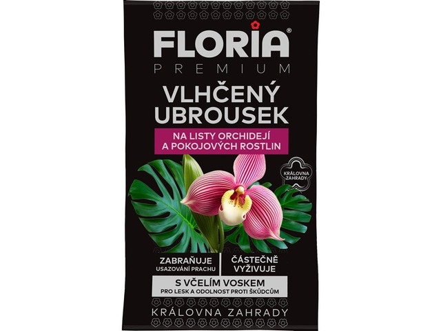 Obrázek produktu Ubrousek vlhčený na orchideje a pokojové rostliny 6g, Floria