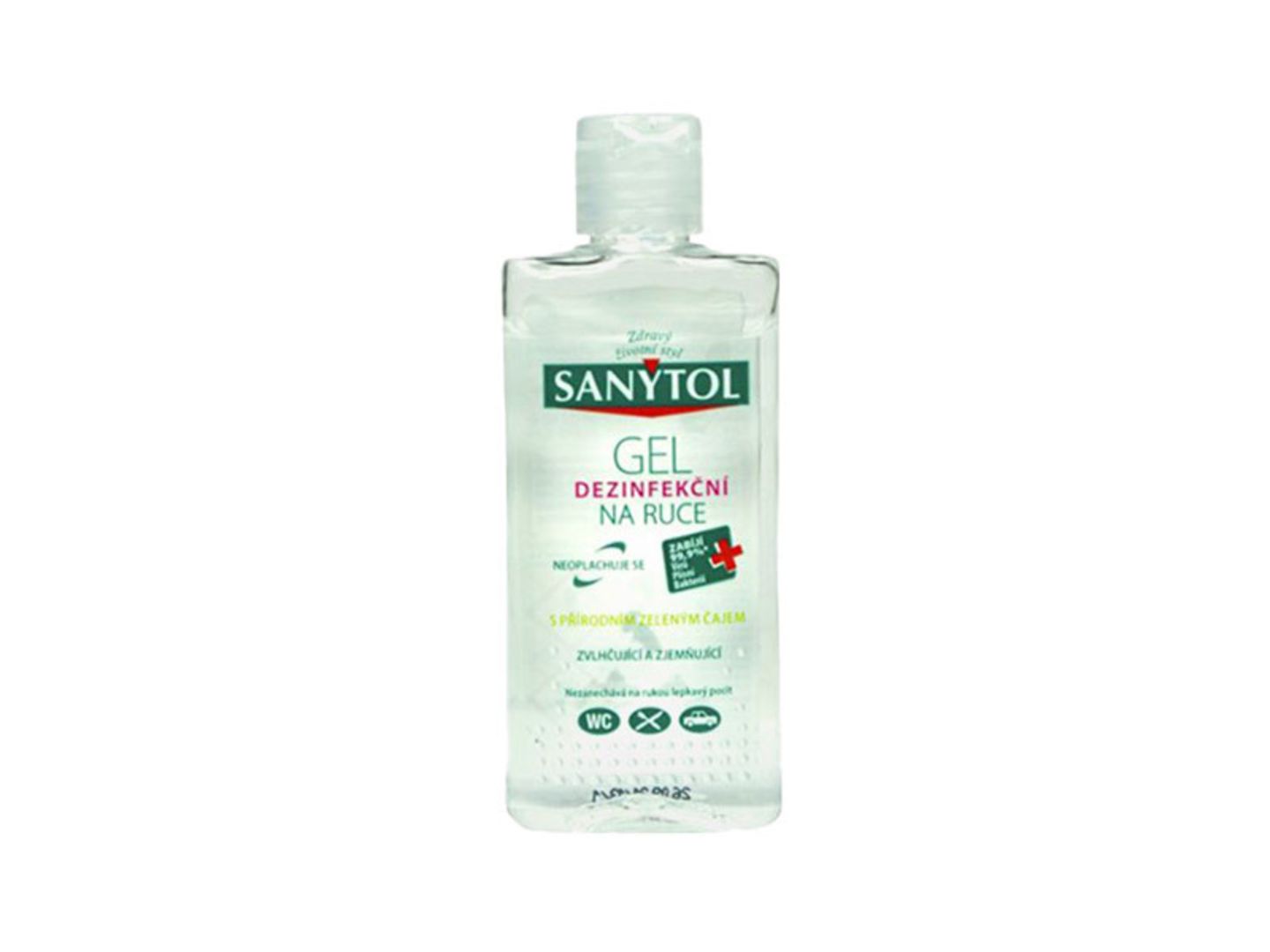 Sanytol dezinfekční gel na ruce s přírodním zeleným čajem 75 ml