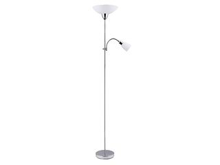 Lampa stojací DIANA, H172cm, chrom, s vypínačem na kabelu