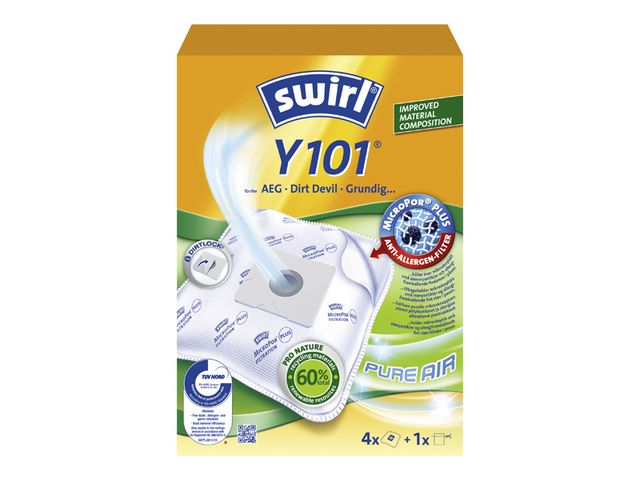 Obrázek produktu Sáčky do vysavače SWIRL Y 101/4 MP Plus Green