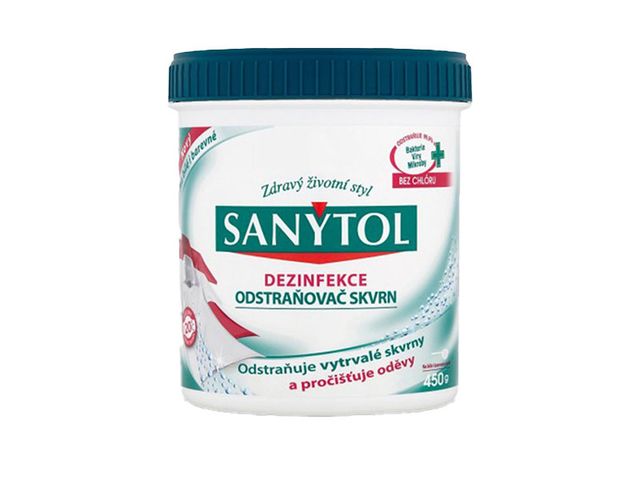 Obrázek produktu Sanytol dezinfekční odstraňovač skvrn 450 g