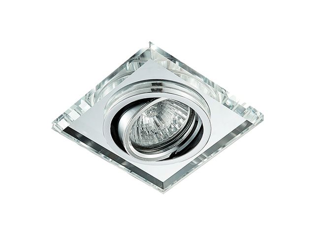 Obrázek produktu Osvětlení bodové GU10, 50W - hliník, sklo, zkosené hrany, flex