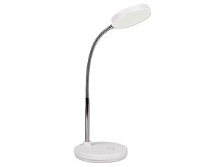 Svítidlo stolní LUCY LED - bílá 5W, 420lm, 3000K, kov, vypínač na podstavci