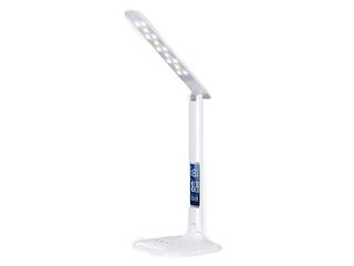 Lampička stolní LED, stmívatelná, s displayem, 6W, volba teploty světla