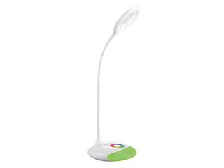 Lampa stolní LED 5W, stmívatelná, USB napájení, RGB podsvícení