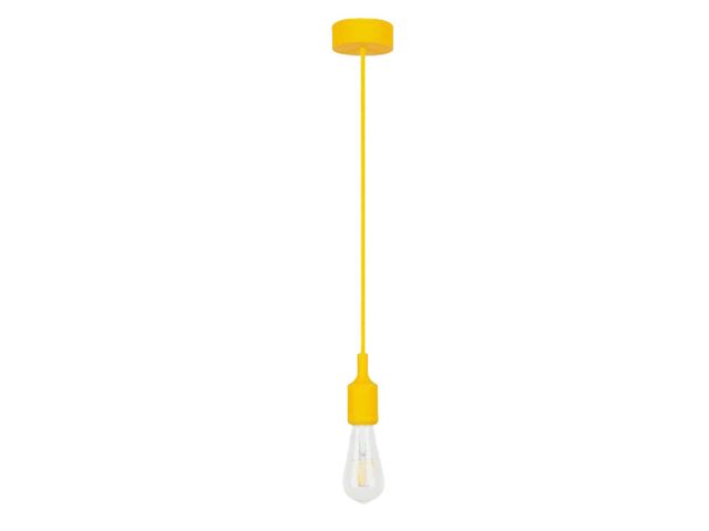 Obrázek produktu Objímka závěsná E27 Roxy - žlutá, d. 150 cm