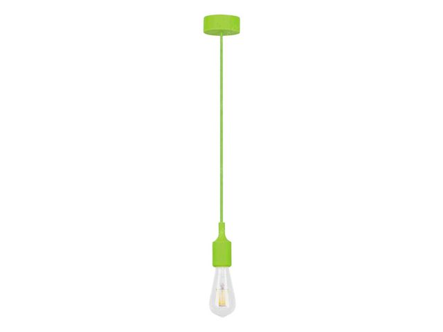 Obrázek produktu Objímka závěsná E27 Roxy - zelená, d. 150 cm