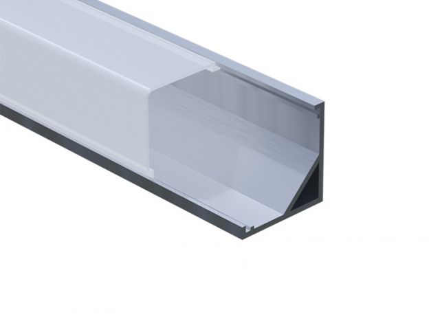 Obrázek produktu ALU profil 2m <10mm přisazený rohový