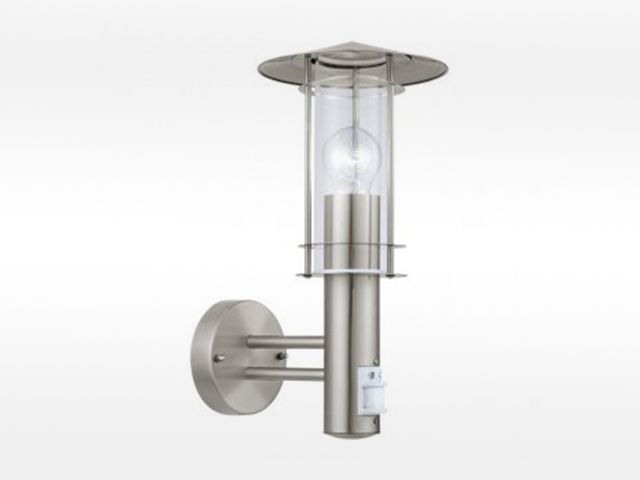 Obrázek produktu Sv.venkovní nástěnné LISIO, senzor, E27 1X60W