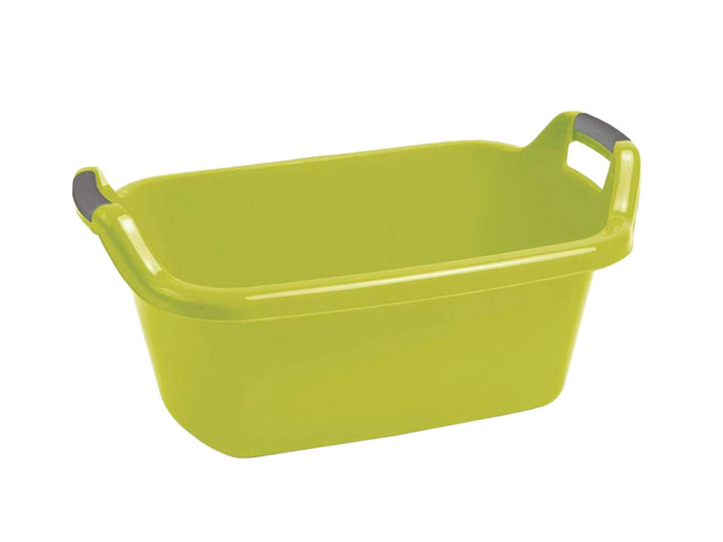 Vanička oválná s uchy 35 l, zelená