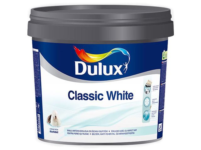 Obrázek produktu Dulux Classic White 10 l