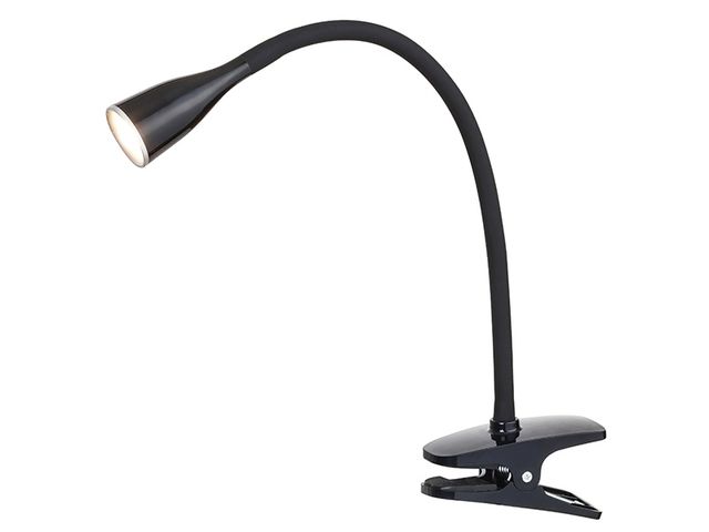 Obrázek produktu Lampa stolní s klipem LED JEFF 1x4,5W černá