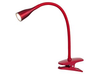 Lampa stolní s klipem LED JEFF 1x4,5W červená