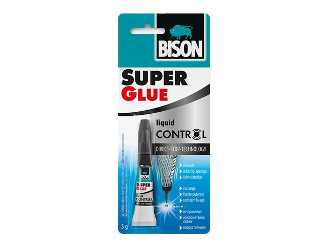 Obrázek produktu Lepidlo Bison Super Glue Control 3 g