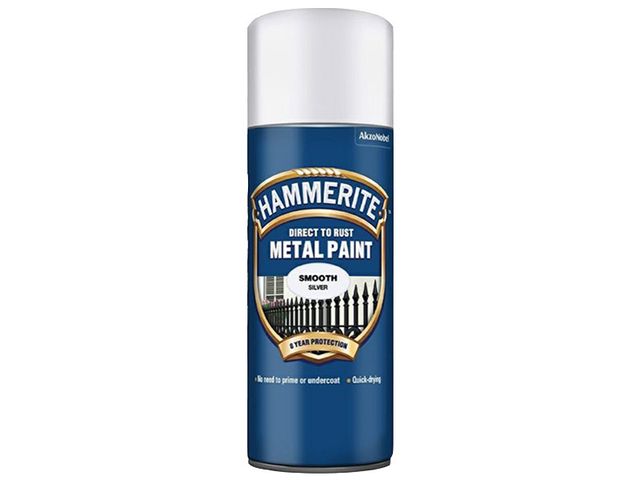 Obrázek produktu Sprej Hammerite stříbrný hladký 400 ml
