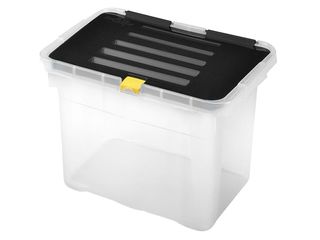 Box úložný s víkem 9L, plast, 30x23x20 cm