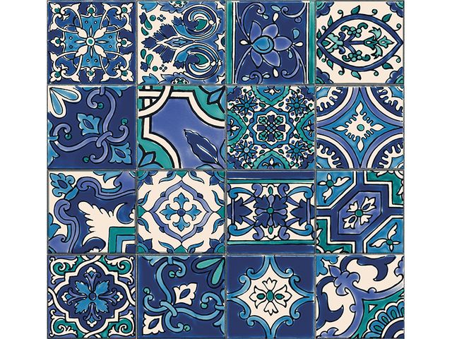 Obrázek produktu Obklad stěn Ceramics mozaika modrá, š. 67,5 cm