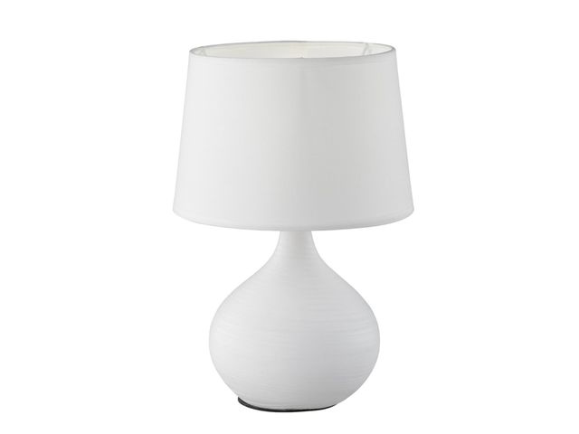 Obrázek produktu Lampička stolní Martin 40W E14 keramika, bílý širm