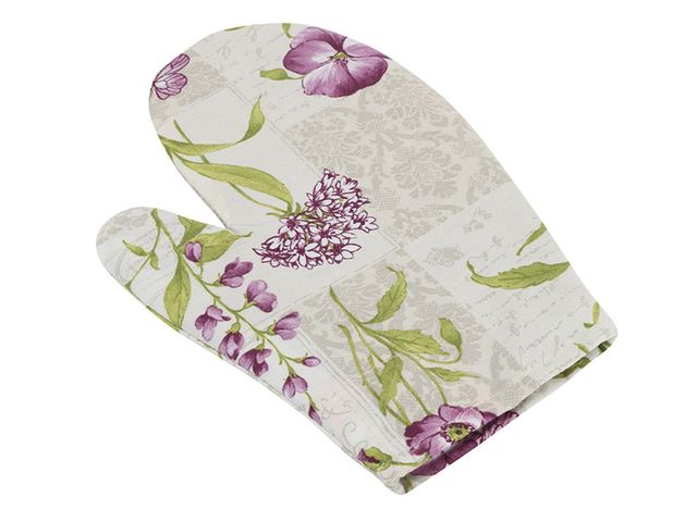 Obrázek produktu Chňapka EMA 28x18cm 66/503 fialové květy