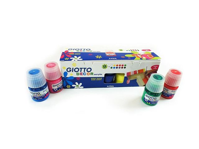 Obrázek produktu Sada akrylových barev Giotto 12x25 ml