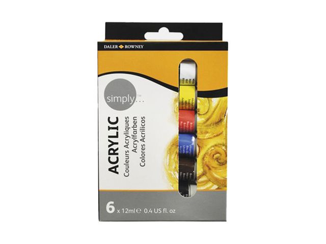 Obrázek produktu Sada akrylových barev 6x12 ml