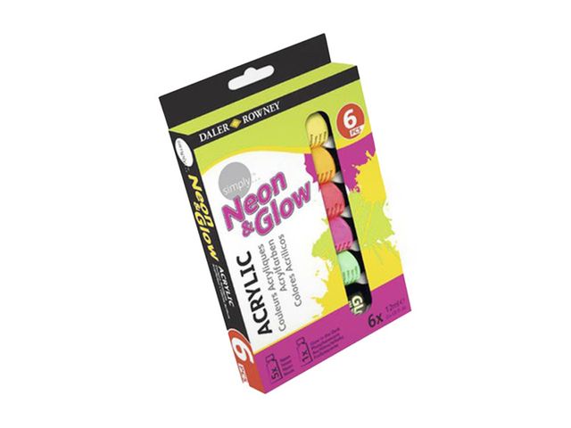 Obrázek produktu Sada akrylových barev Neon 6x12 ml