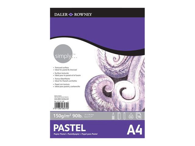 Obrázek produktu Blok A4 pro pastel, uhel, tužku, texturovaný povrch, 16 listů