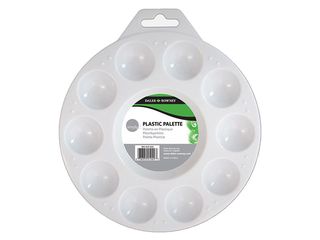 Paleta kulatá pro 10 barev, plast