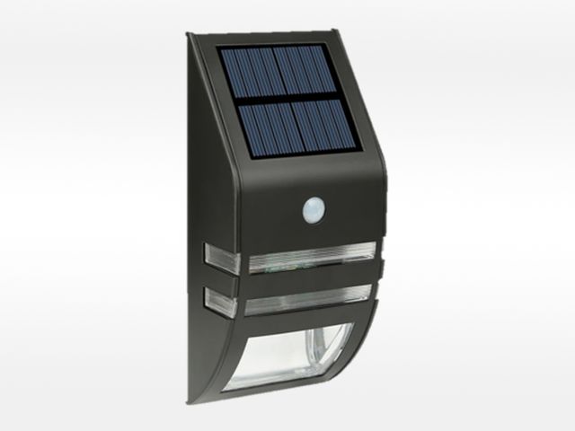 Obrázek produktu Svítidlo solární LED, senzor pohybu, černé