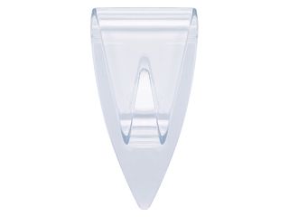 Háček samolepící průhledný na sklo 5ks nosnost 0,2kg
