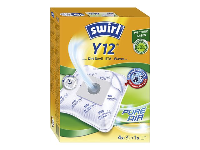 Obrázek produktu Sáčky do vysavače SWIRL Y 12/4 MP Plus Green